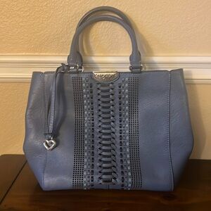 Brighton Leather Purse With Sterling Silver Heart